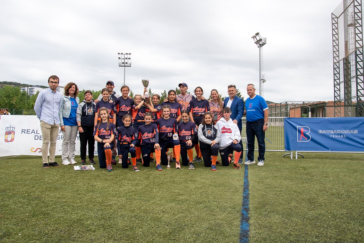 Doblete navarro en el Campeonato de España de Sófbol Sub 13
